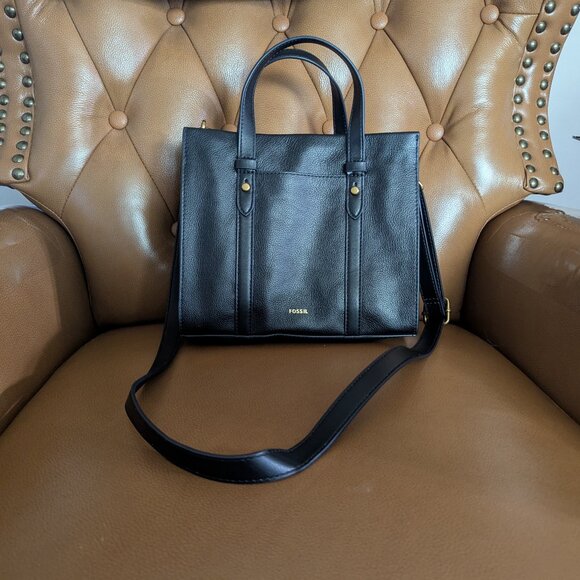 Black Fossil Crossbody Purse - Picture 1 of 3